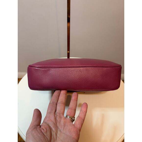 Coach Ellie File Pink Pebbled Leather Crossbody Bag EUC MSRP $350 - Picture 10 of 16